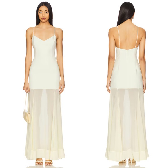 Lovers + Friends Dresses & Skirts - Lovers and Friends Caden Maxi Dress in Butter Yellow Size Small